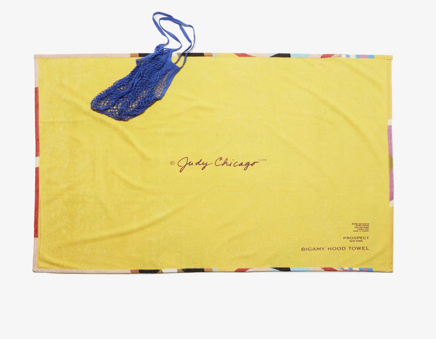 Bigamy Hood Towel Judy Chicago