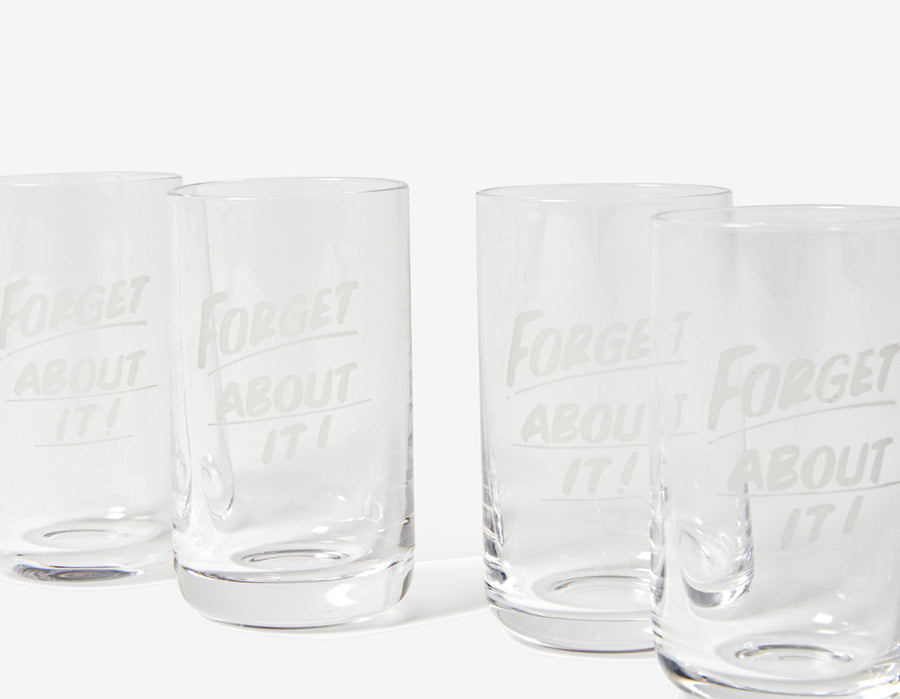 Forget About It! Shot Glasses, Set of 6 Baron Von Fancy