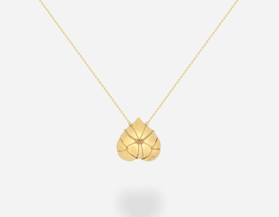 Adam Parker Smith Limited Edition Gold Shibari Heart Necklace