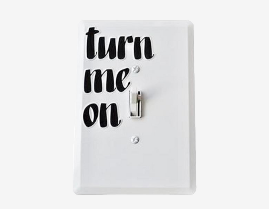 Turn Me On Light Switch Cover Baron Von Fancy